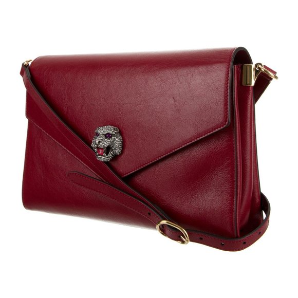 Gucci Thiara Envelope Shoulder Bag in Red - Picture 2 of 11